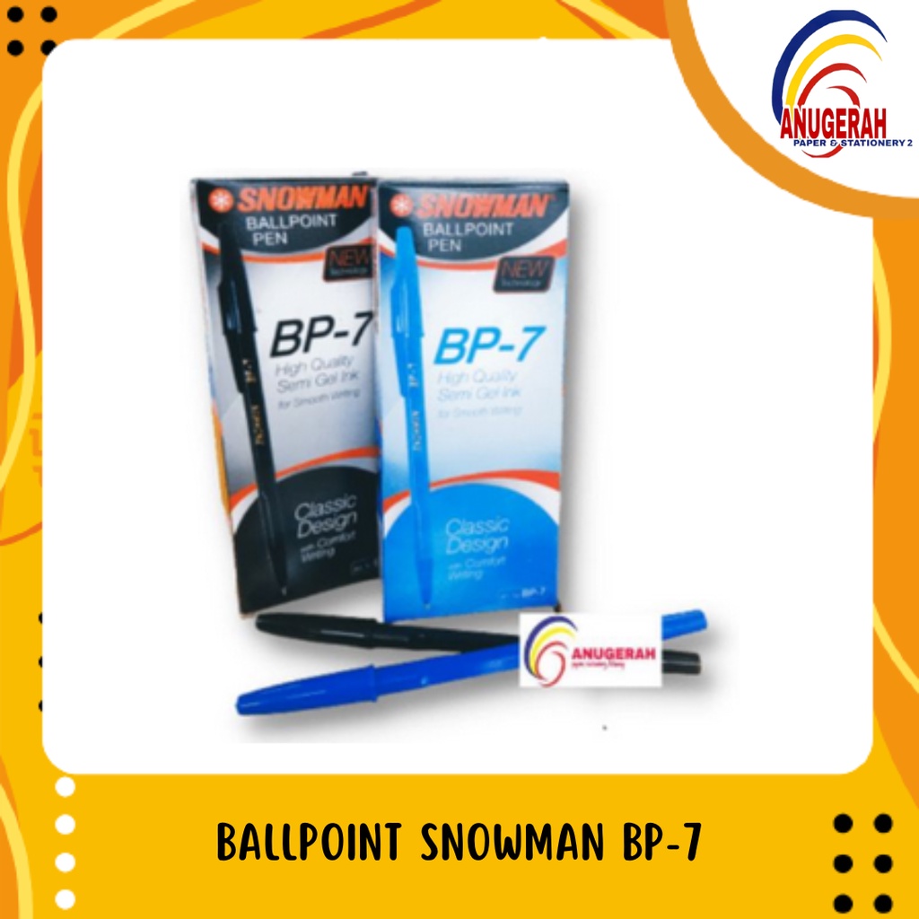 

BALLPOINT SNOWMAN BP-7/BP7 (LSN)
