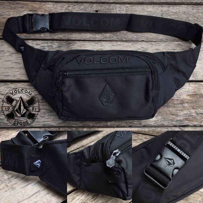 waist bag tas pinggang pria volcom O bl Limited