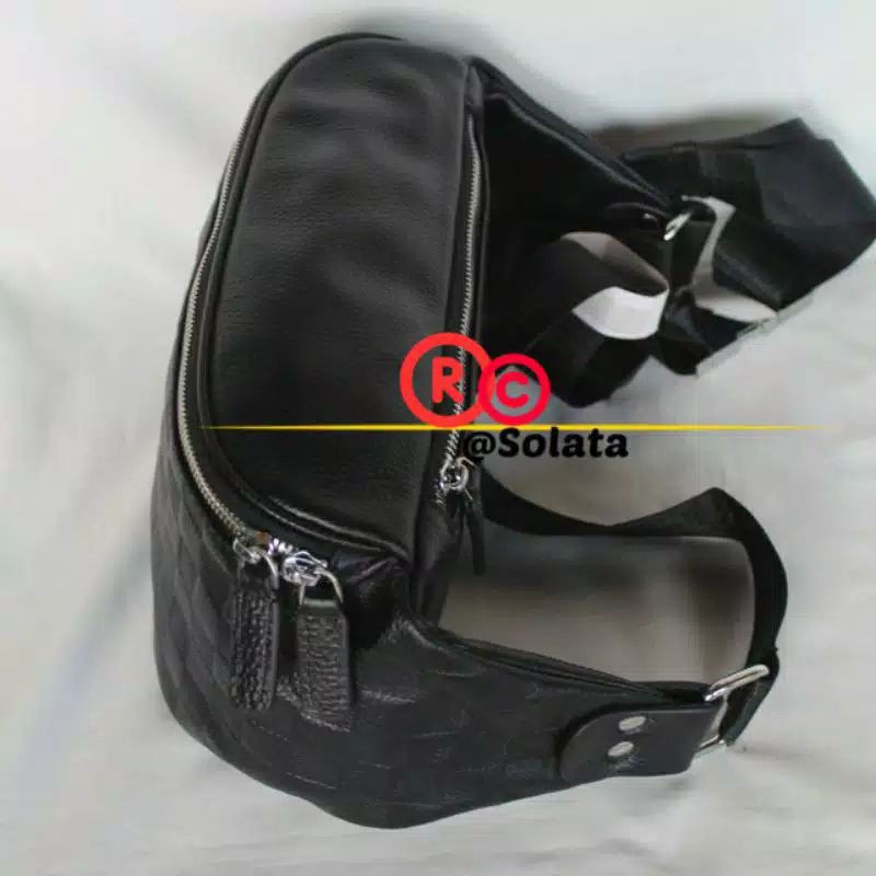 Tas Selempang Pria Coach - Waistbag pria - Bodybag Kulit pria - Slingbag Pria Kulit Asli