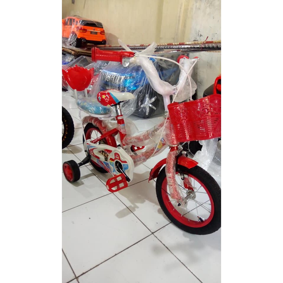 Sepeda  mini anak roda 4 12inc OLAH RAGA OUTDOOR ANAK