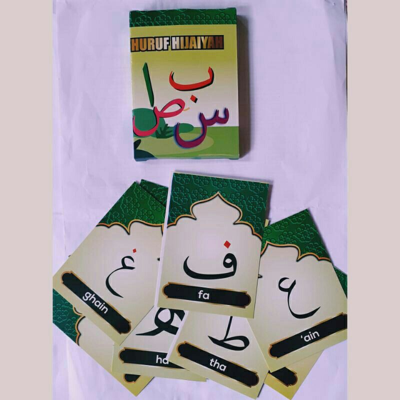 flash card huruf hijaiyah / MAINAN EDUKASI