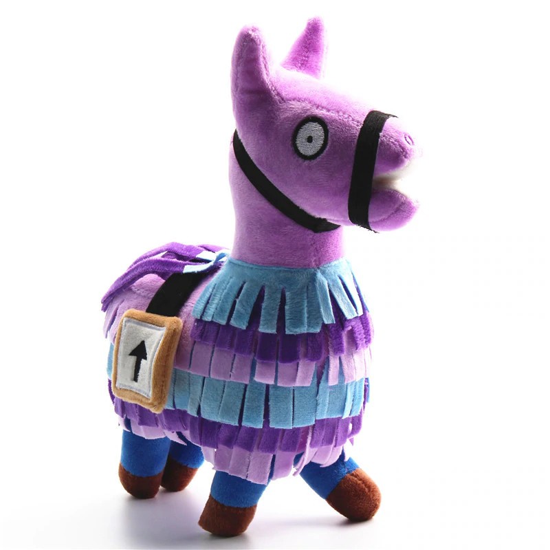 mainan 20-35cm Fortress Night Hot Game Plush Toy Troll Stash Llama Soft Alpaca Rainbow Horse Stash