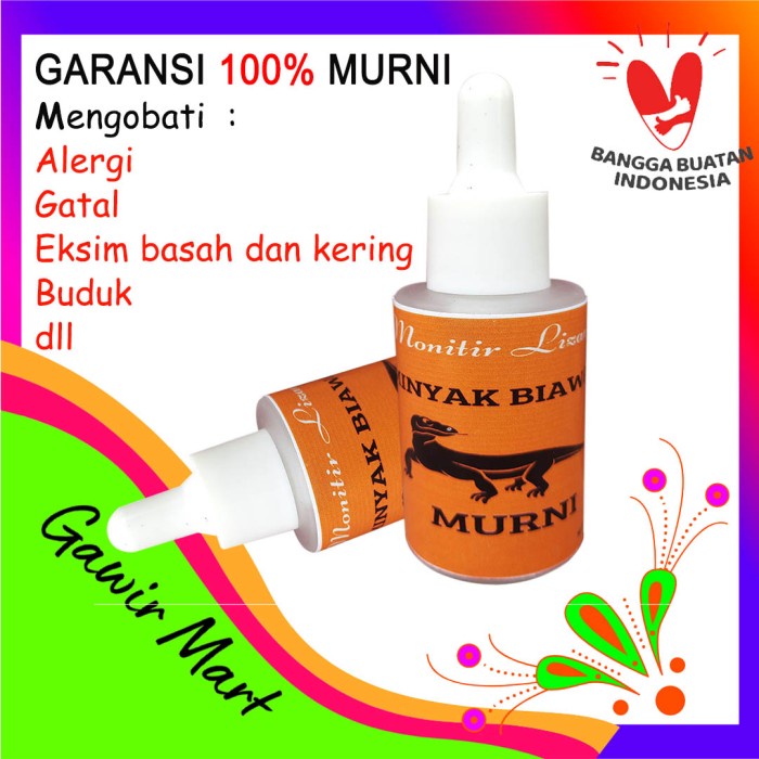 minyak biawak murni asli pembesar alat vital pria permanen mr.p