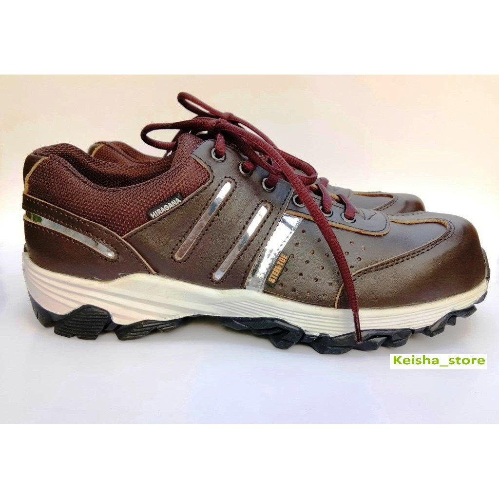 Safety Shoes Hiragana HRG-102 Coklat-Murah