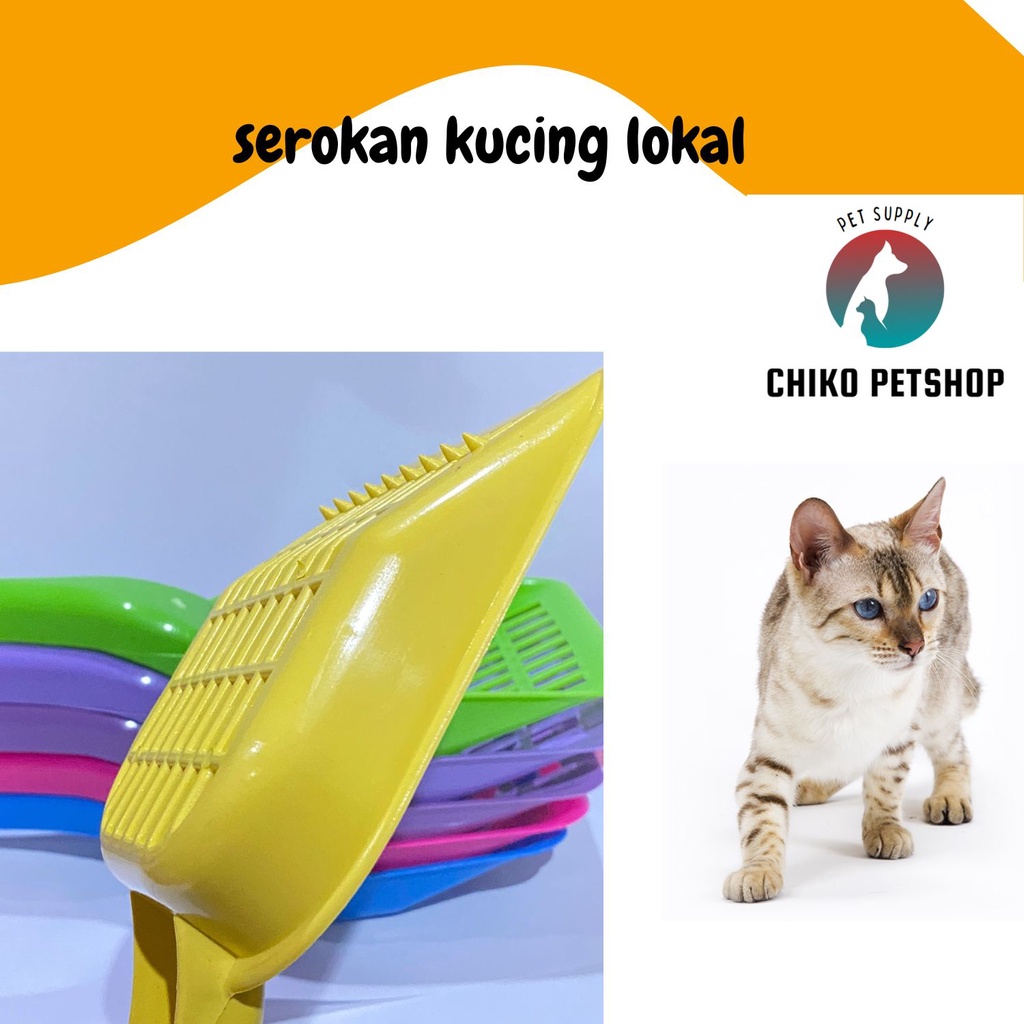 serokan pasir lokal kucing anjing gagang pendek | sekop | scoop