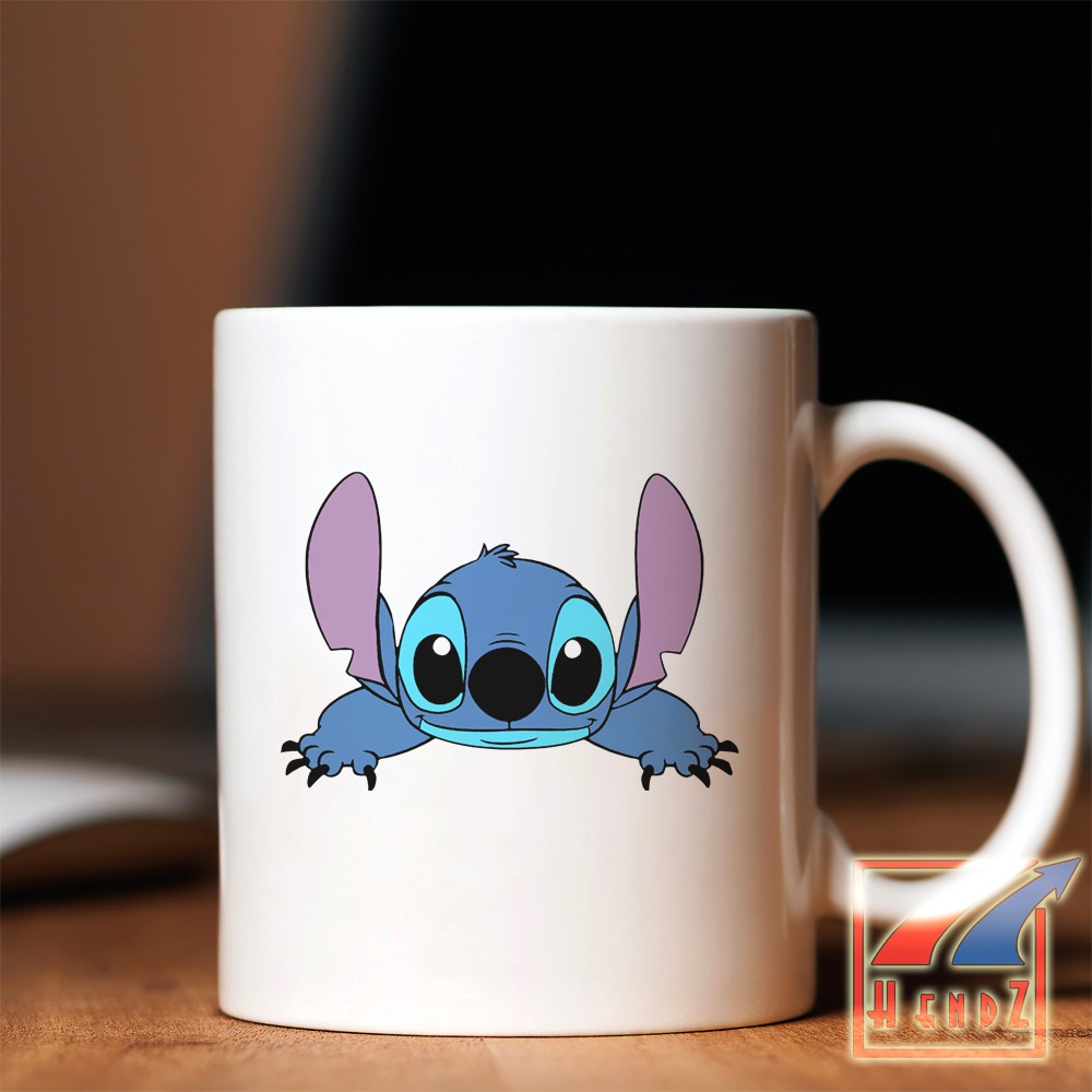 Mug Cute Stitch | Keramik Mug | Gelas