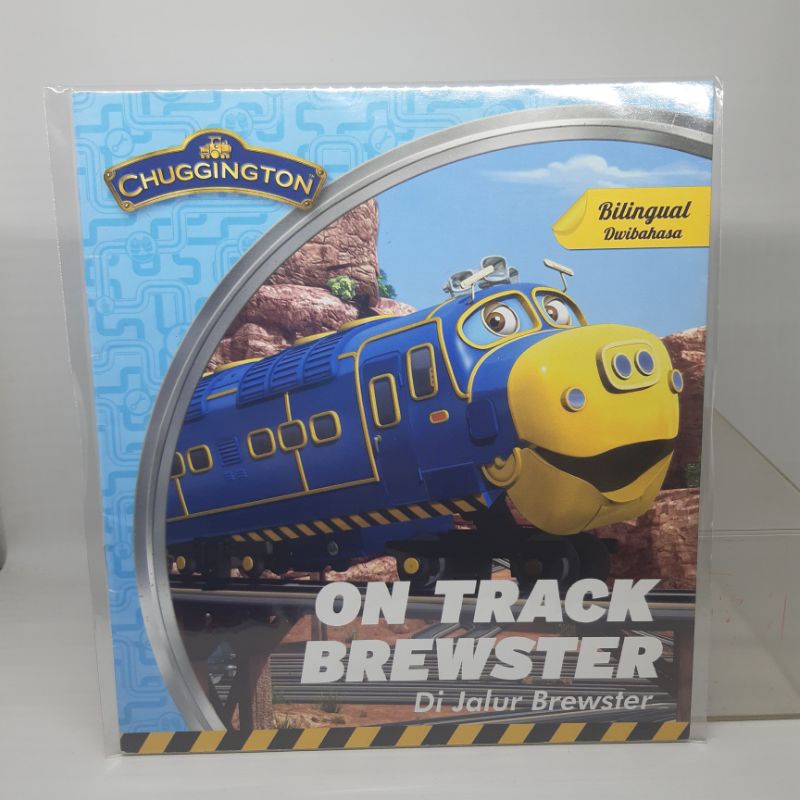 Buku Cerita Bilingual Chuggington on track Brewster