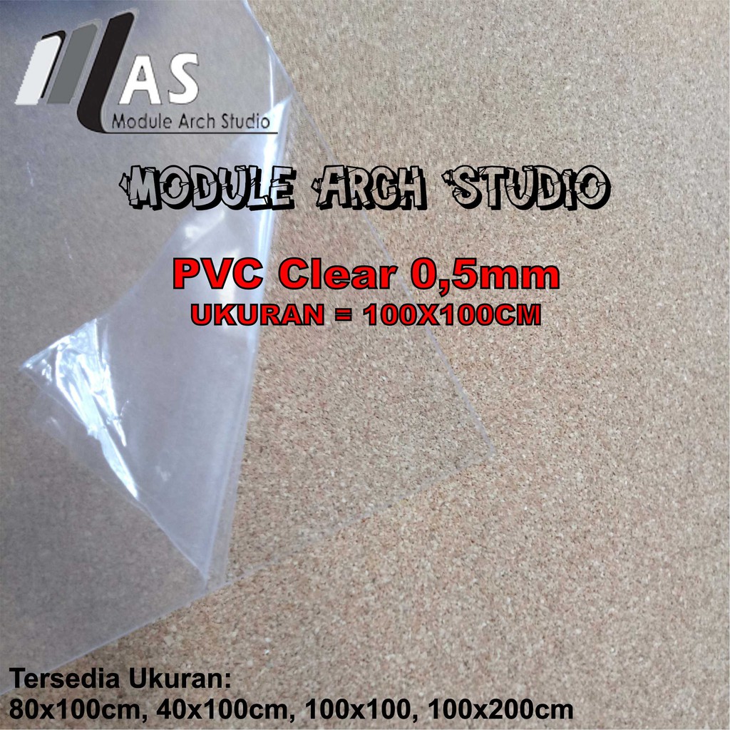 Jual Pvc Sheet Clear Mm X Cm Maket Kaca Pvc Clear Shopee