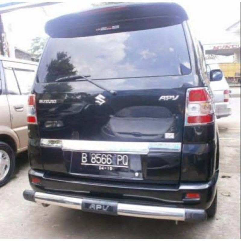 APV Bemper Belakang Stainles / Bemper Pelindung Mobil Belakang Stainless APV