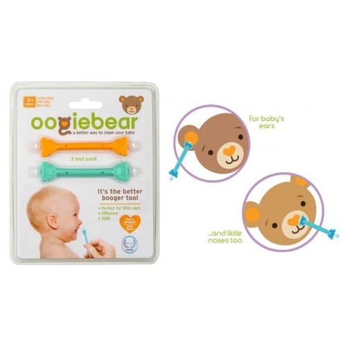 Oogie bear Ear &amp; Nose Cleaner Pembersih Telinga Dan Hidung 2 Pack