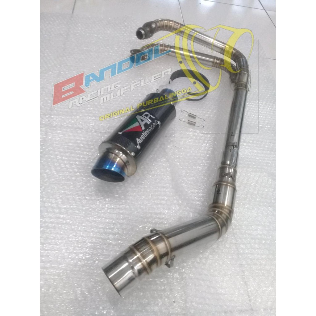 Knalpot Ninja 250 Fi Austin racing r25