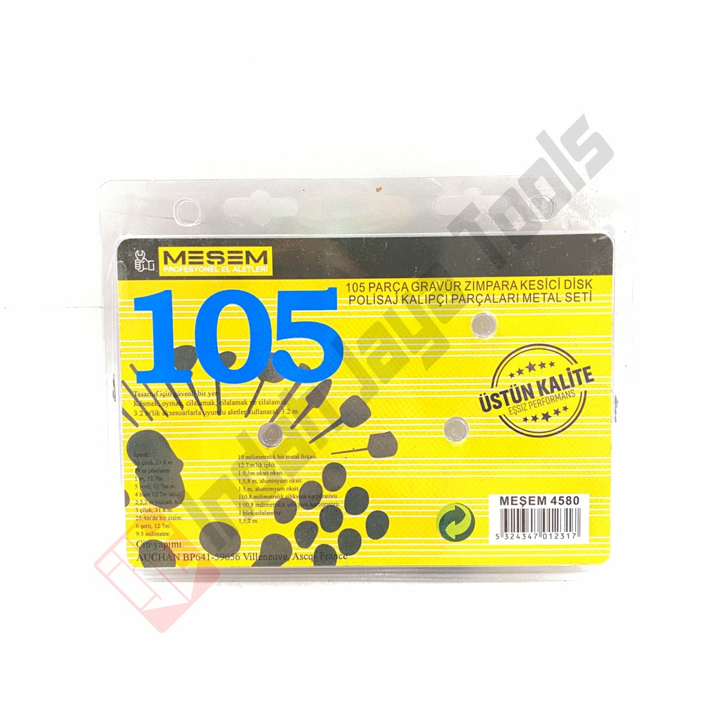 MESEM Rotary Accesories 105 pcs Aksesoris Mini Grinder Mata Tuner Set