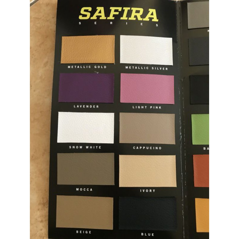 KAIN OSCAR SAFIRA (KULIT SINTETIS) (Sofa, Jok Motor dan Mobil, Tas, Perlak Bayi Meteran )