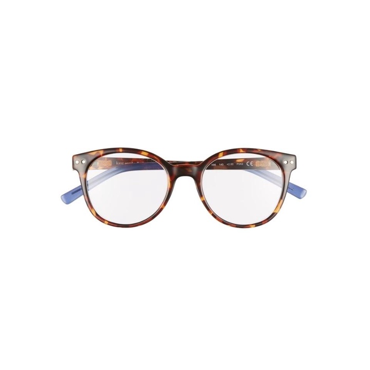 kacamata Kate Spade Kaylin round turtoise glasses