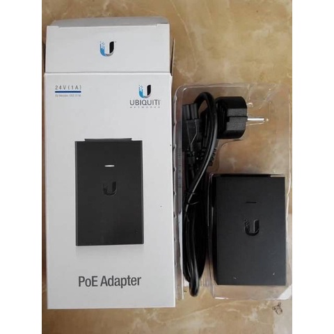 Adapter POE UBIQUITI UBNT24-12W-G 24V 0.5A Gigabit