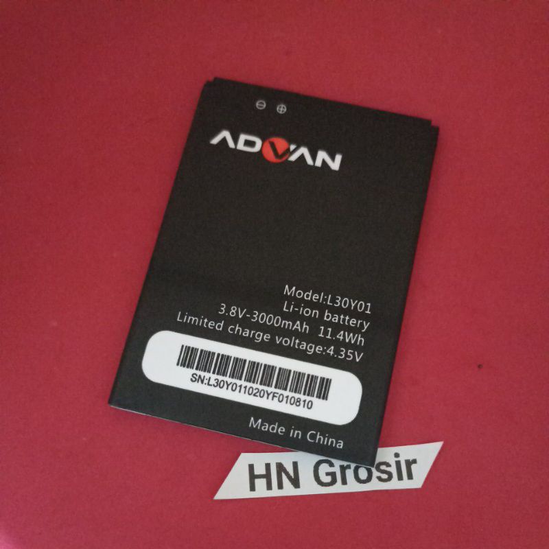 Baterai batre Advan G5 Elite Movie Hero Model L30Y01 6003 Battery hp