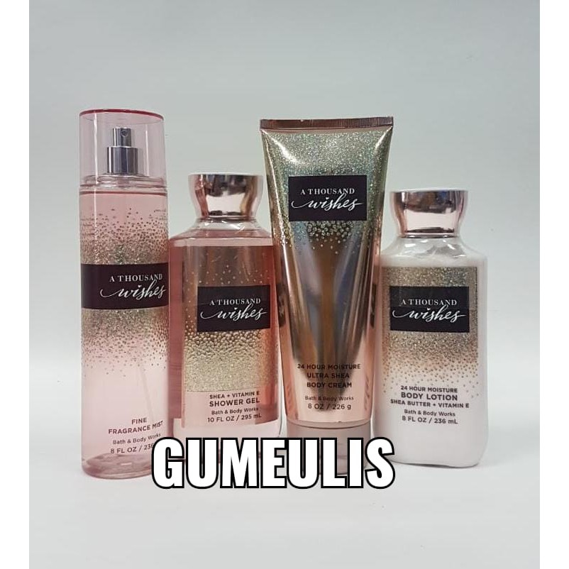 Bath and Body Works BBW A Thousand Wishes