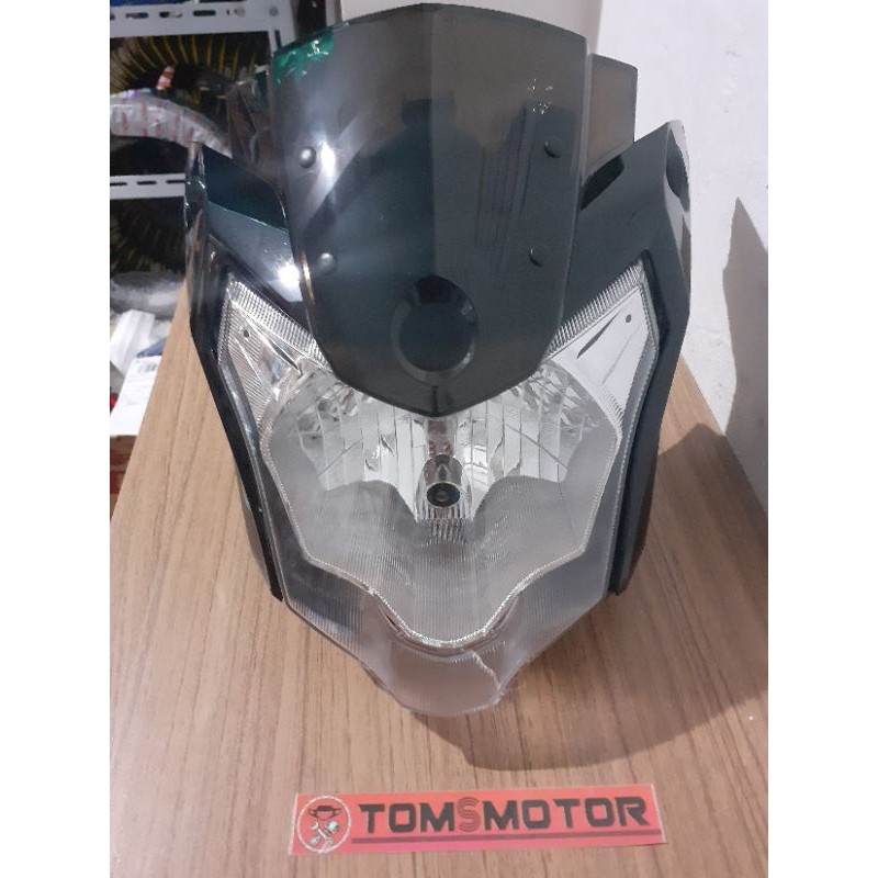 Reflektor lampu depan set komplit vixion new 2015 2016 2017 nvl advance headlamp headlight kepala
