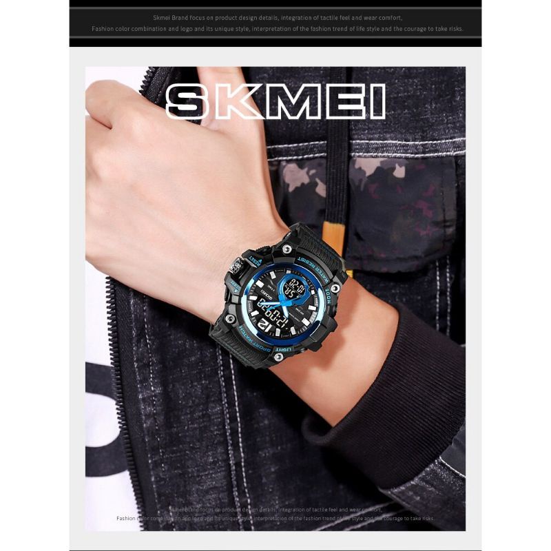 Jam Skmei 1725 original bergaransi free gift box