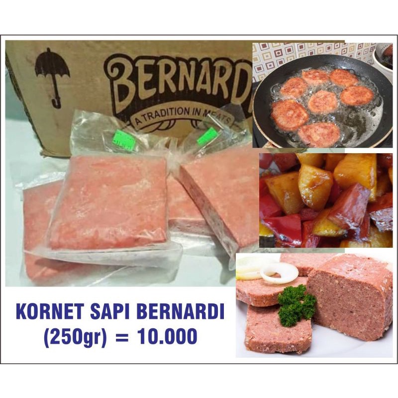 

Frozen Olahan Kornet Daging Sapi 250g MURAH