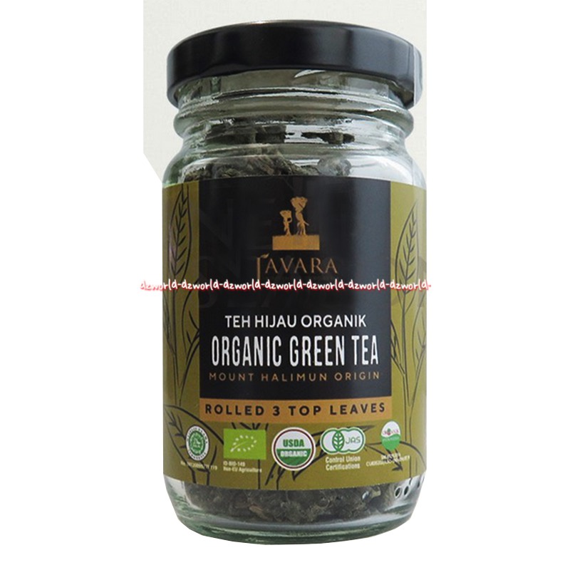 Javara Teh Hijau Teh Oolong Organik Organic Oolong Tea Green Tea Mount Jafara Kemasan Botol Kaca