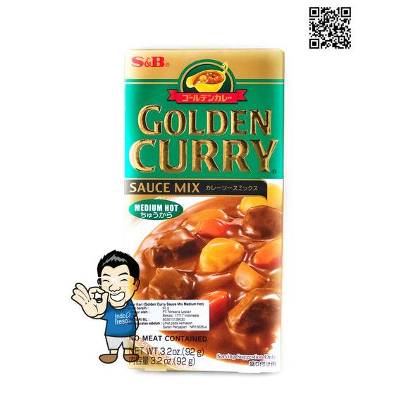 

S&B Golden Curry Sauce Mix/ Saus Kari - 100g
