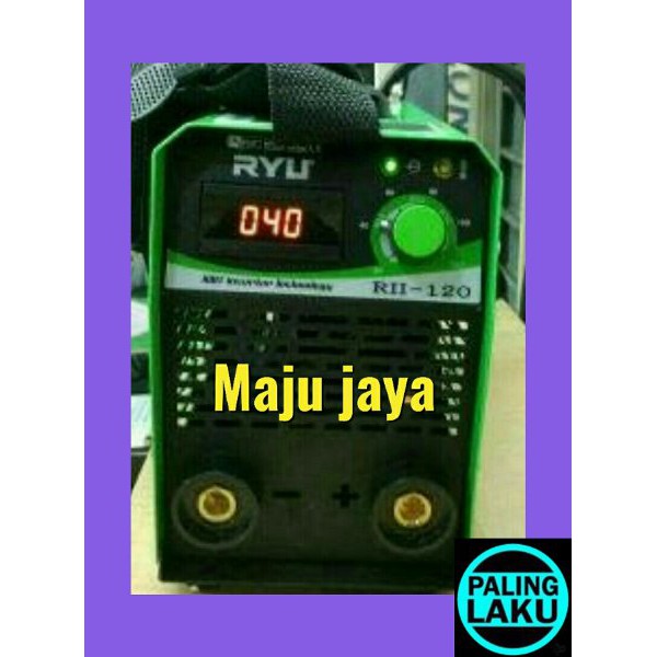Mesin Las listrik Inverter RYU welding travo las IGBT RII 120 multipro