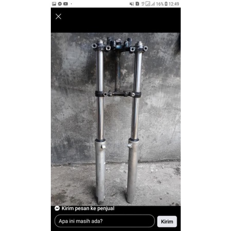 SEKOK SHOK SHOCK SHOCH BREKER PREDAM KEJUT DEPAN SET T ATAS BAWAH MEGAPRO MEGA PRO MP ORIGINAL SKOK 