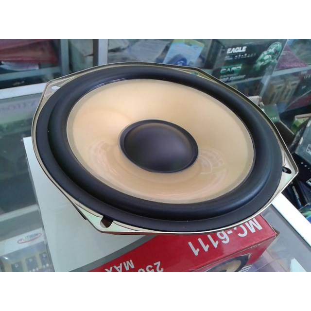 Speaker Subwoofer MARCOPOLO 6INC 250W Super Bass DOUBLE MAGHNET