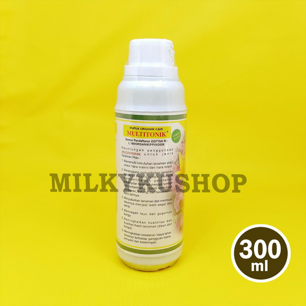 PUPUK ORGANIK CAIR MULTITONIK TANAMAN HIAS 300 ML