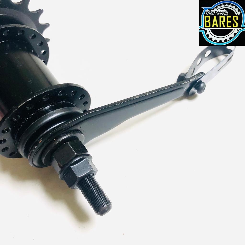 Hub Rem Torpedo Belakang Sepeda Pacific SP-B403 BK Lubang 36 / Bos Pelor Coaster Brake