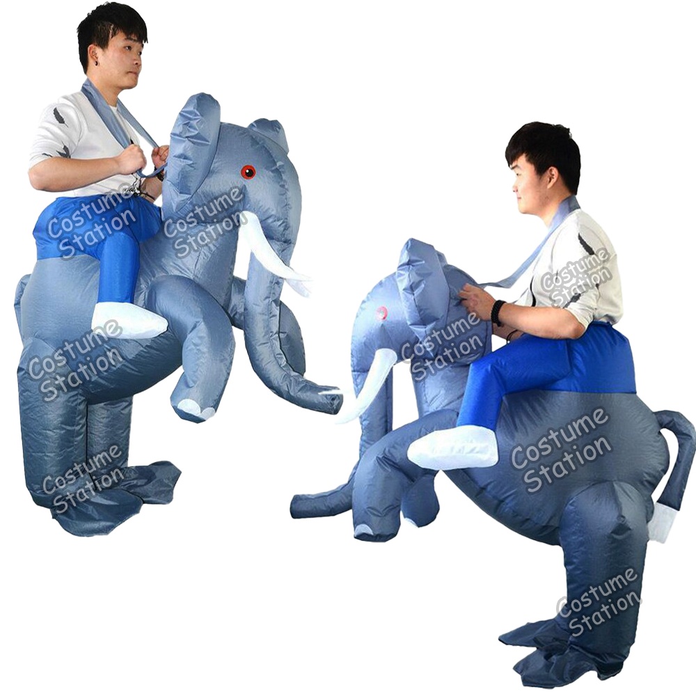 Kostum Elephant Back Ride / Costume Naik Gajah Hewan Binatang Animal dewasa