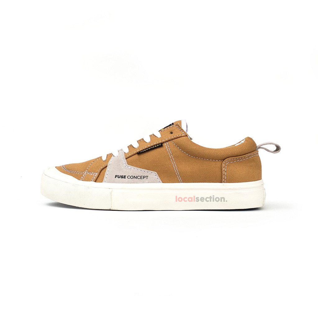 Sepatu Fuse Concept Infuse Low Denim Mustard ORIGINAL