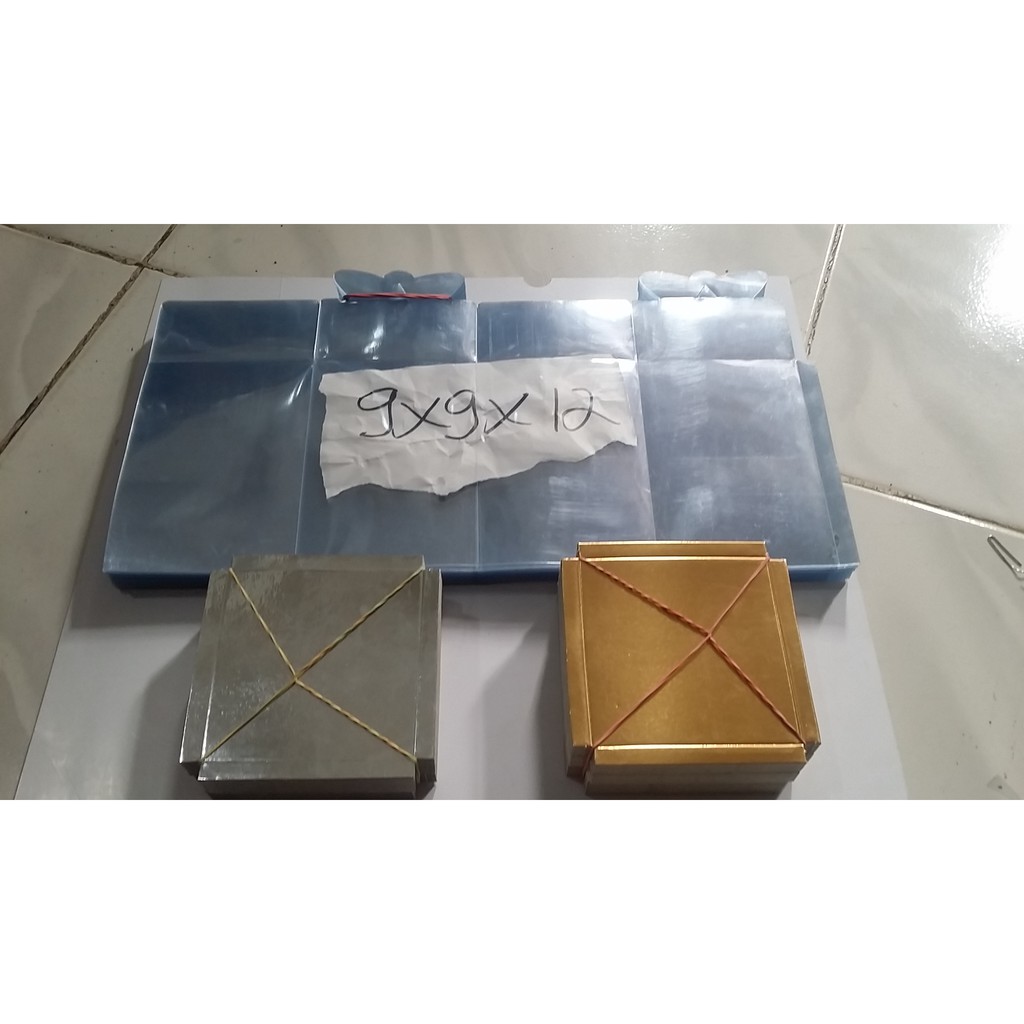 Kotak Mika Souvenir &amp; Kemasan Souvenir Uk. 10 x 10 x 11 cm