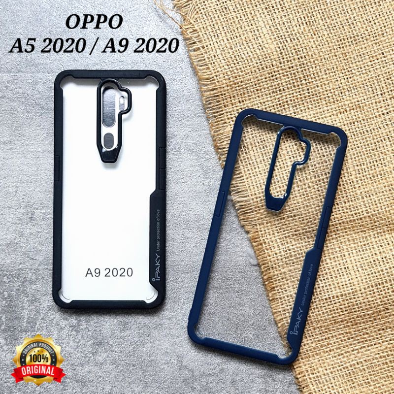 OPPO A37 NEO 9 A39 A57 A71 A31 2020 A8 A5 2020 A9 2020 A3S A5 C1 A5S A7 A12 A11K - IPAKY Soft Case Bumper Transparent Clear