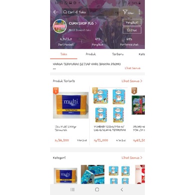 AKUN KE 2 ADA GRATIS ONGKIR DI CUAN SHOP PLG