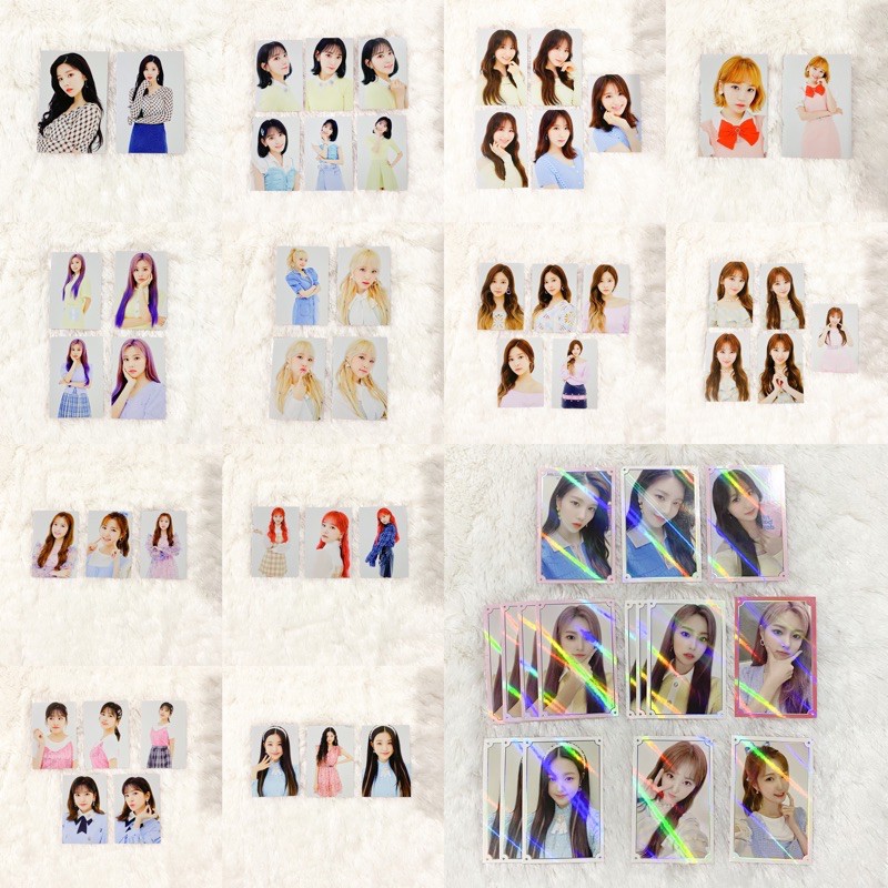[ ready stock ] part 2/3 oneiric theater goods izone iz*one trading card izone photocard