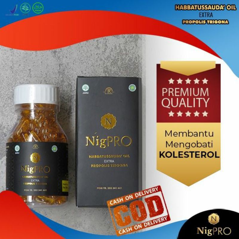 Nigpro  HABBATUSSAUDA PREMIUM CAPSULE isi 200 kapsul