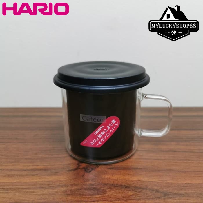 Hario Cafeor Dripper One Cup CFO-1B - Coffee Dripper Seduh Kopi Manual