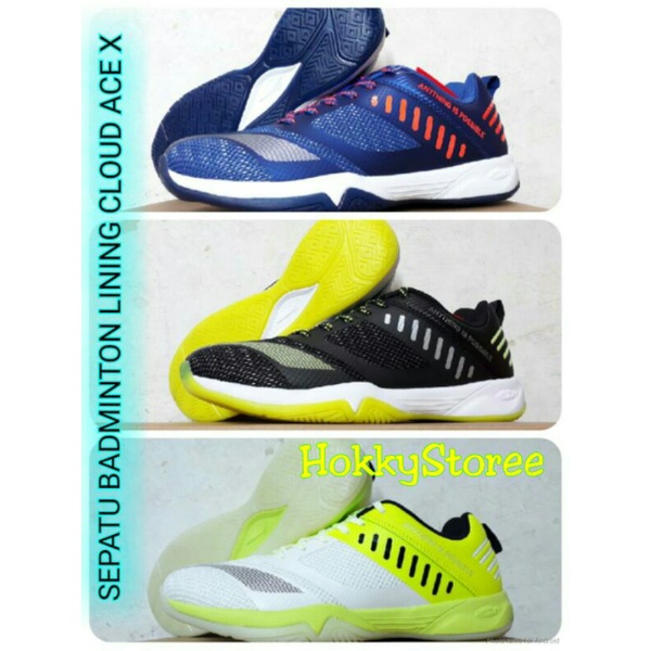 Sepatu Badminton Lining Cloud Ace X Original