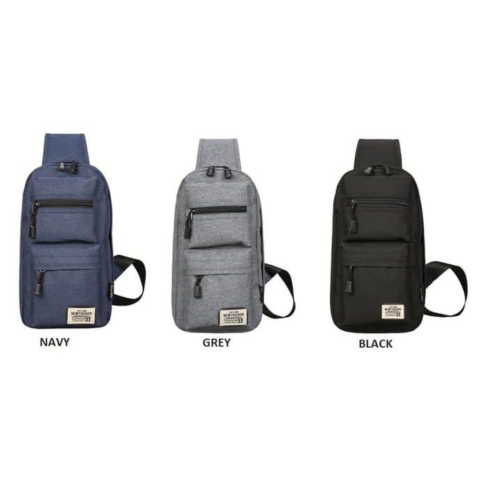 Tas selempang pria - sling bag cowok - bodypack wanita import - RCYC636