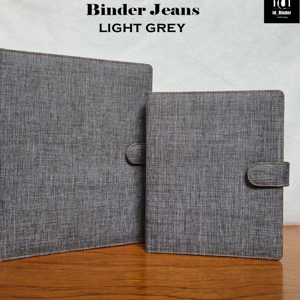 

[UR762] BINDER BAHAN JEANS/DENIM 9 WARNA PILIHAN A6, A5 DAN B5 LL84 ￣