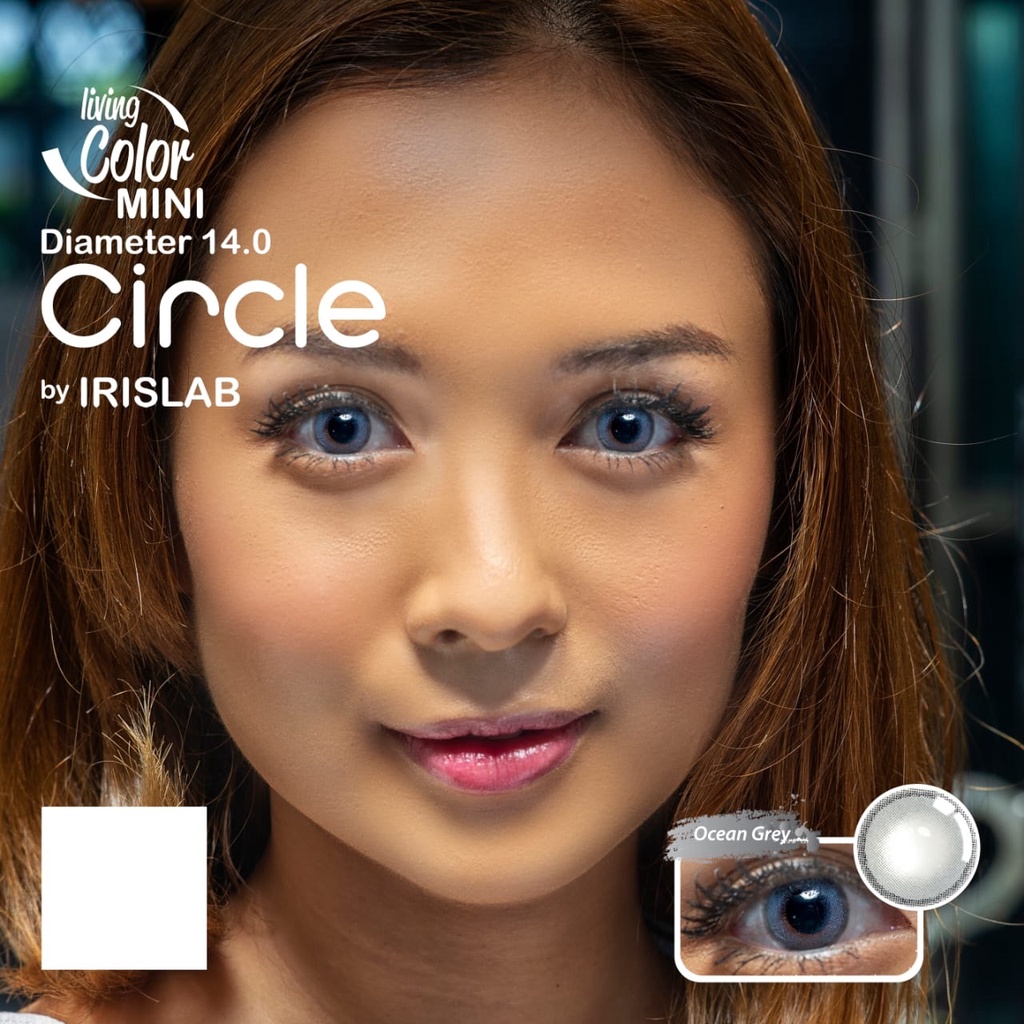 Softlens Mini Circle Minus -0.50 sd -3.00 Free Lenscase