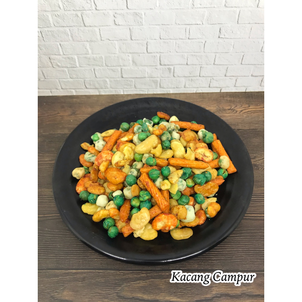 

KACANG CAMPUR 200 GRAM MIX PEANUTS KACANG CAMPURAN KACANG MIX AJI ICIBAN KACANG CAMPUR KILOAN SNACKY MEDAN