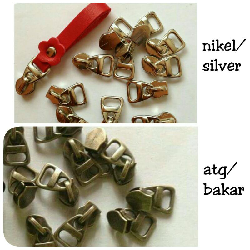 Kepala Rits No 5 plastik (1pcs)