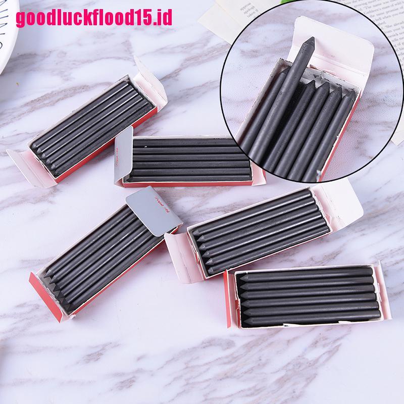 {LUCKID}5.6mm Mechanical Lead Auto Clutch Pencil Holder Refill HB 2B 4B 6B 8B 6Pcs/1 Box