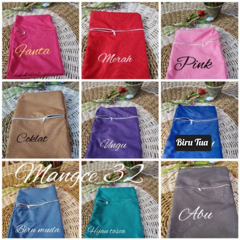 (Termurah) Sarung Bantal &amp; Sarung Guling Tidur Kepala Motif-Polos