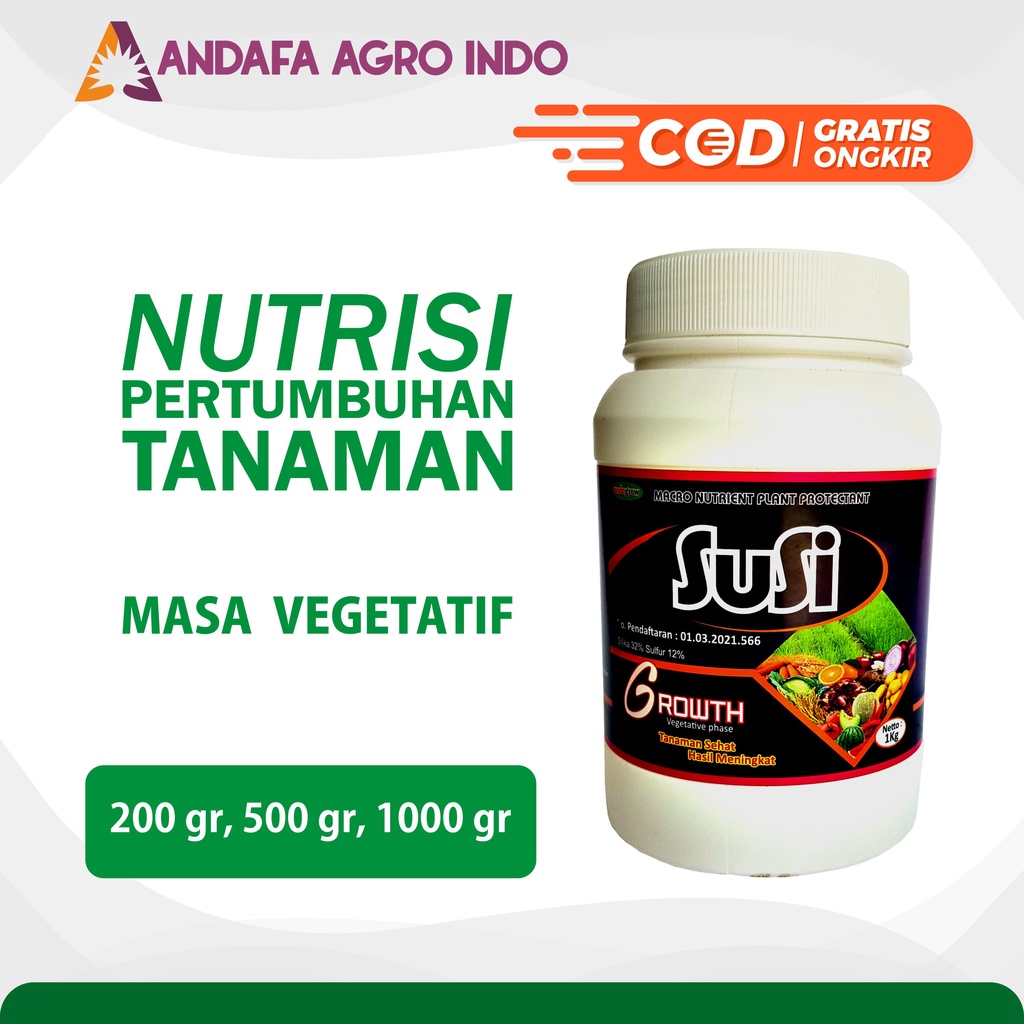 Pupuk Tanaman SuSi Growth Pupuk Tanaman Hias Vitamin Tanaman Hias Nutrisi Tanaman Hidroponik Pupuk T