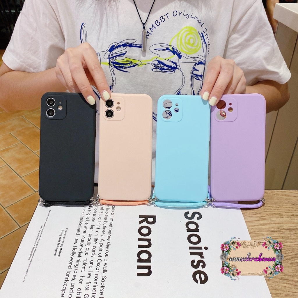 softcase slingcase tali lanyard macaron pelindung kamera huawei nova 7 SB3780