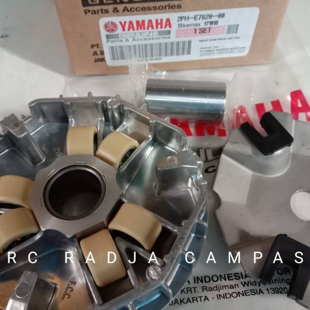 ORIGINAL: Rumah Roller Assy Set Roller Slider Bosh Yamaha Mio M3 Mio Z 2PH 2SX